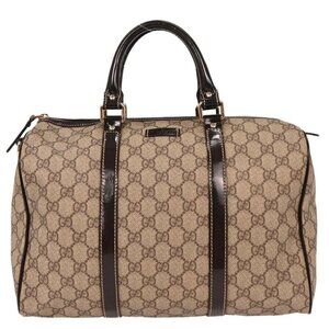 Gucci Beige GG Duffle Handbag